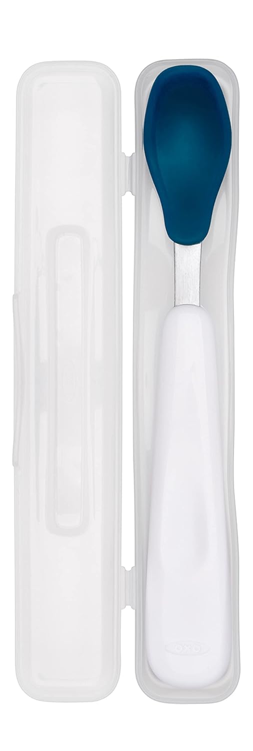 Perfect OXO Feeding Spoon with Case - Essential for Travel