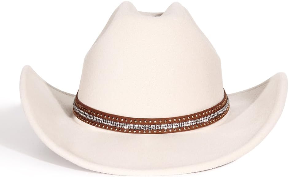 LolliWeaver Western Cowboy Hat MenWomen