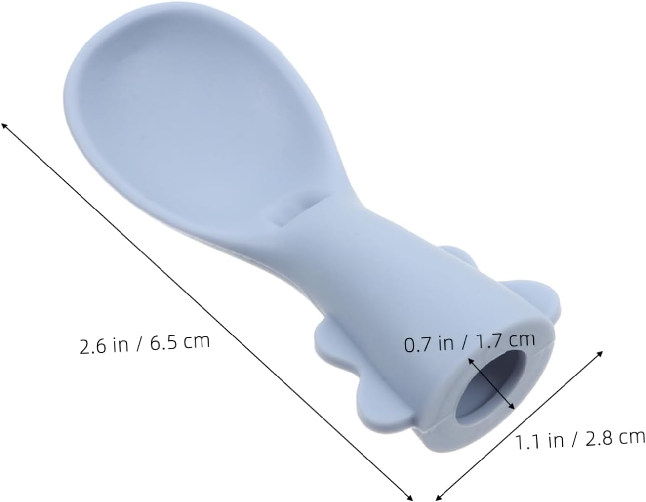 4-Pack Silicone Food Pouch Spoons for Babies