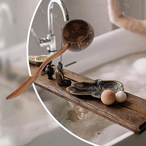 NPQPNAFC Wooden Sauna Ladle Bathing Scoop