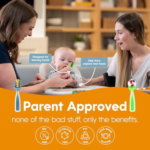 NumNum Baby Spoons Set - Comfort Fit