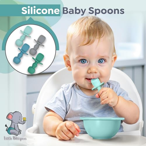 Little Whispers Baby Silicone Spoons