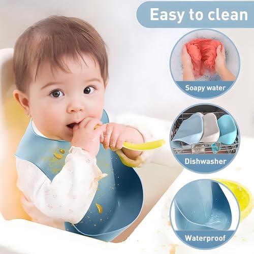 Durable Silicone Baby Feeding Set for Supervised Feeding