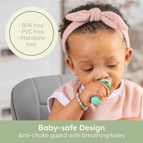 BPA-Free Silicone Baby Spoons for Self-Feeding 4 Months