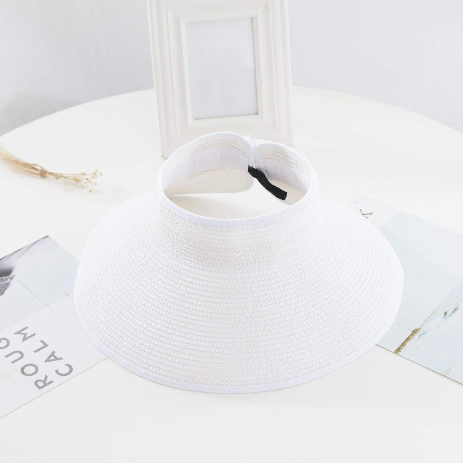 Stylish Womens Sun Hat UV Protection Wide Brim Ice Silk Fabric
