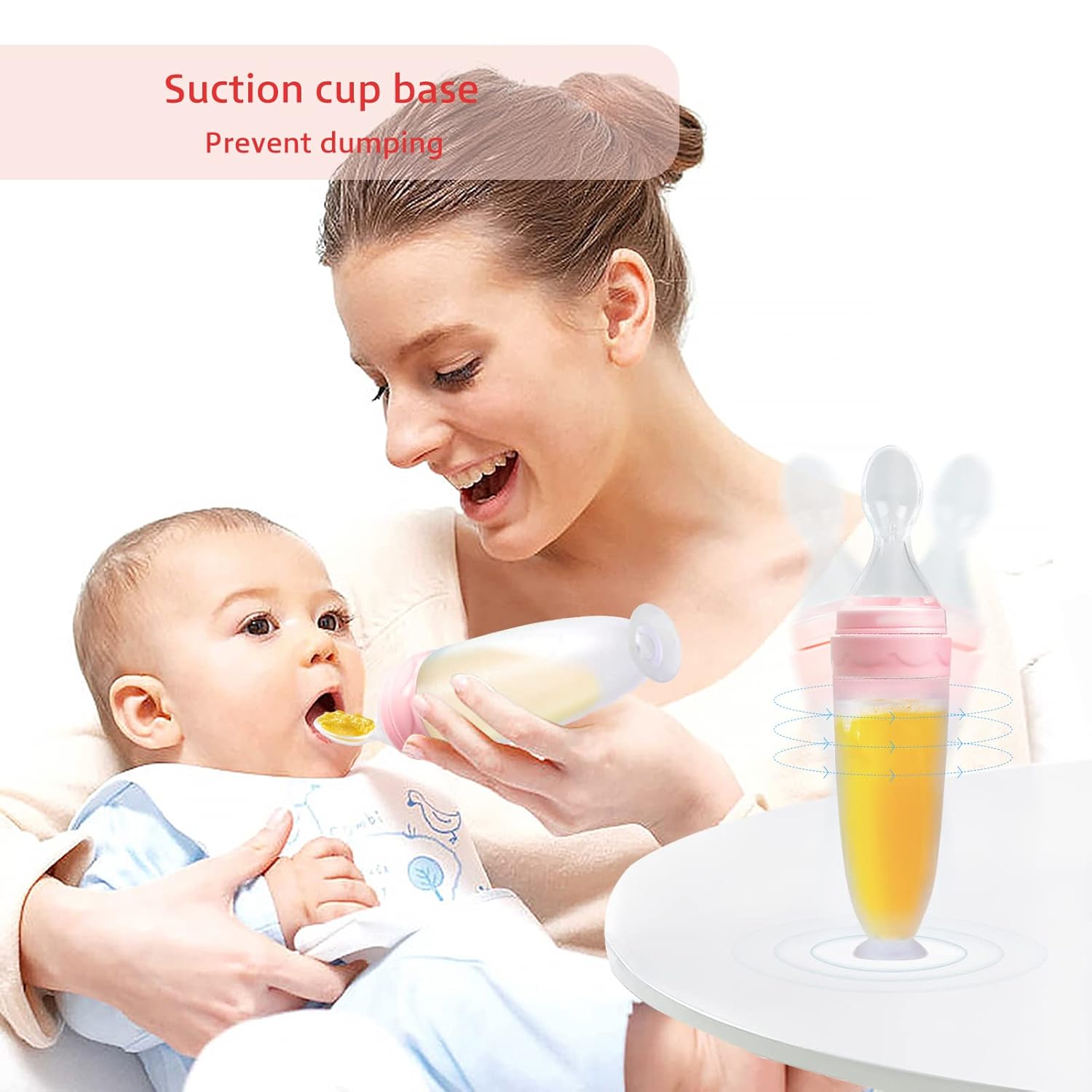 Termichy Baby Food Dispenser - Ergonomic Feeding Tool for Babies