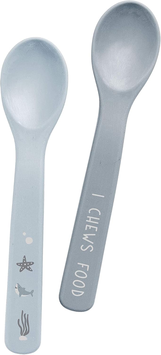 Perfect for Little Ones - Silmak Shark Silicone Spoon Set