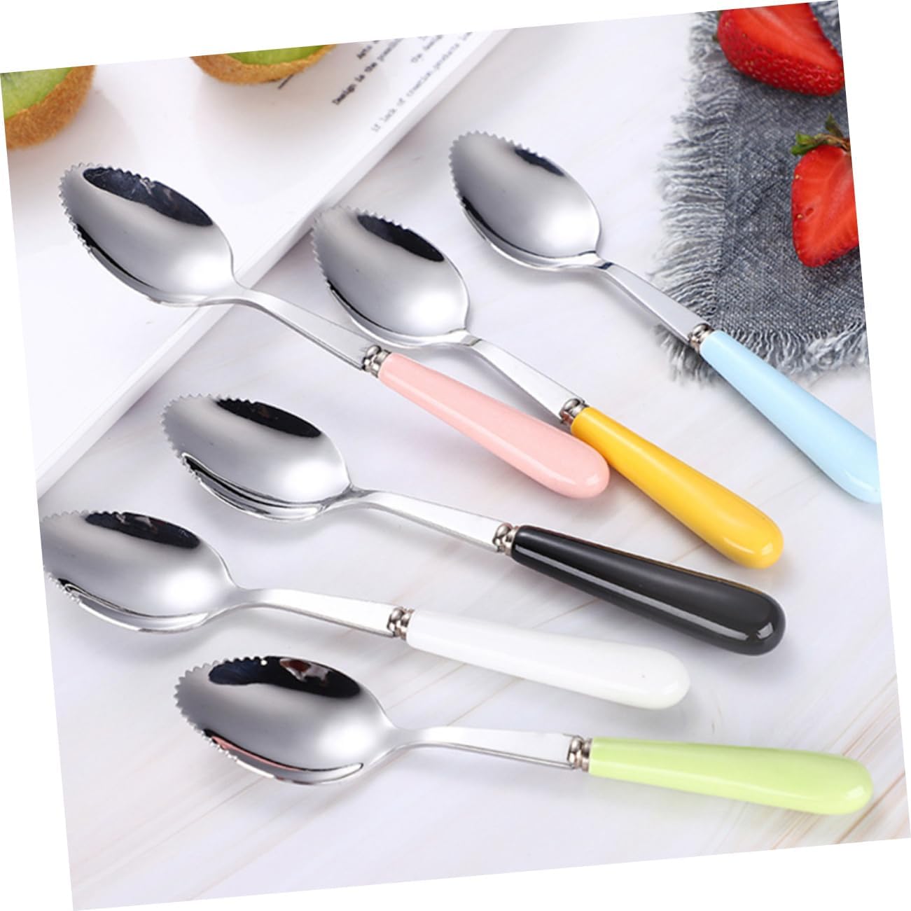Sturdy Multi-Purpose Fruit Spoons Set