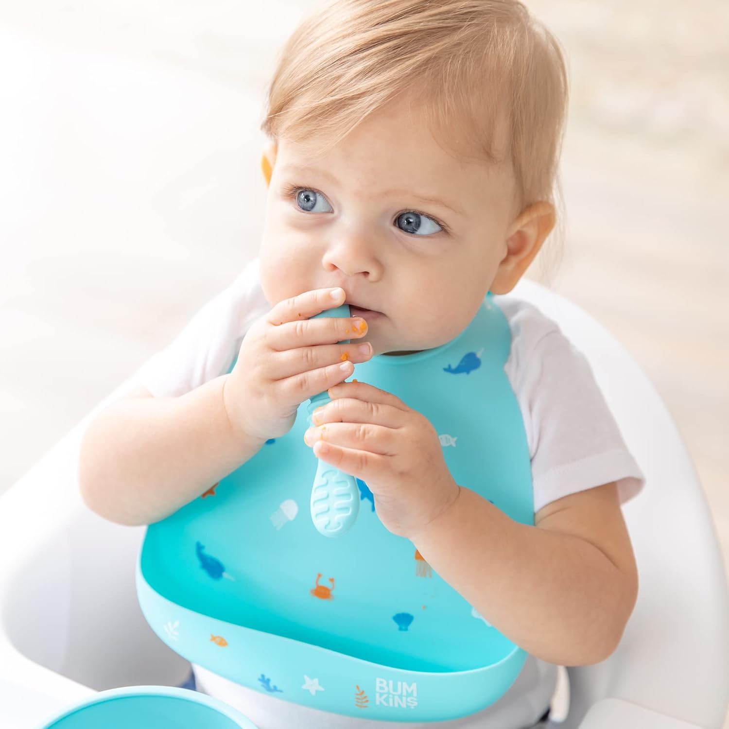 Bumkins Baby Utensils Set for First Year Training