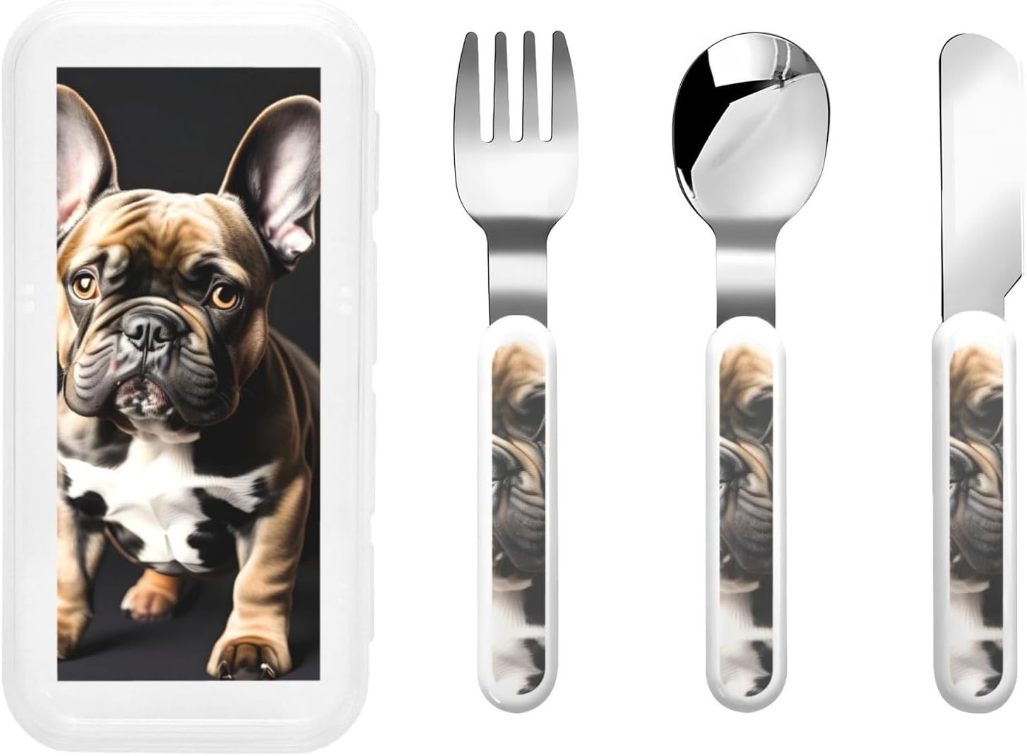 Sturdy Flatware Set with Travel Case for Formal Events