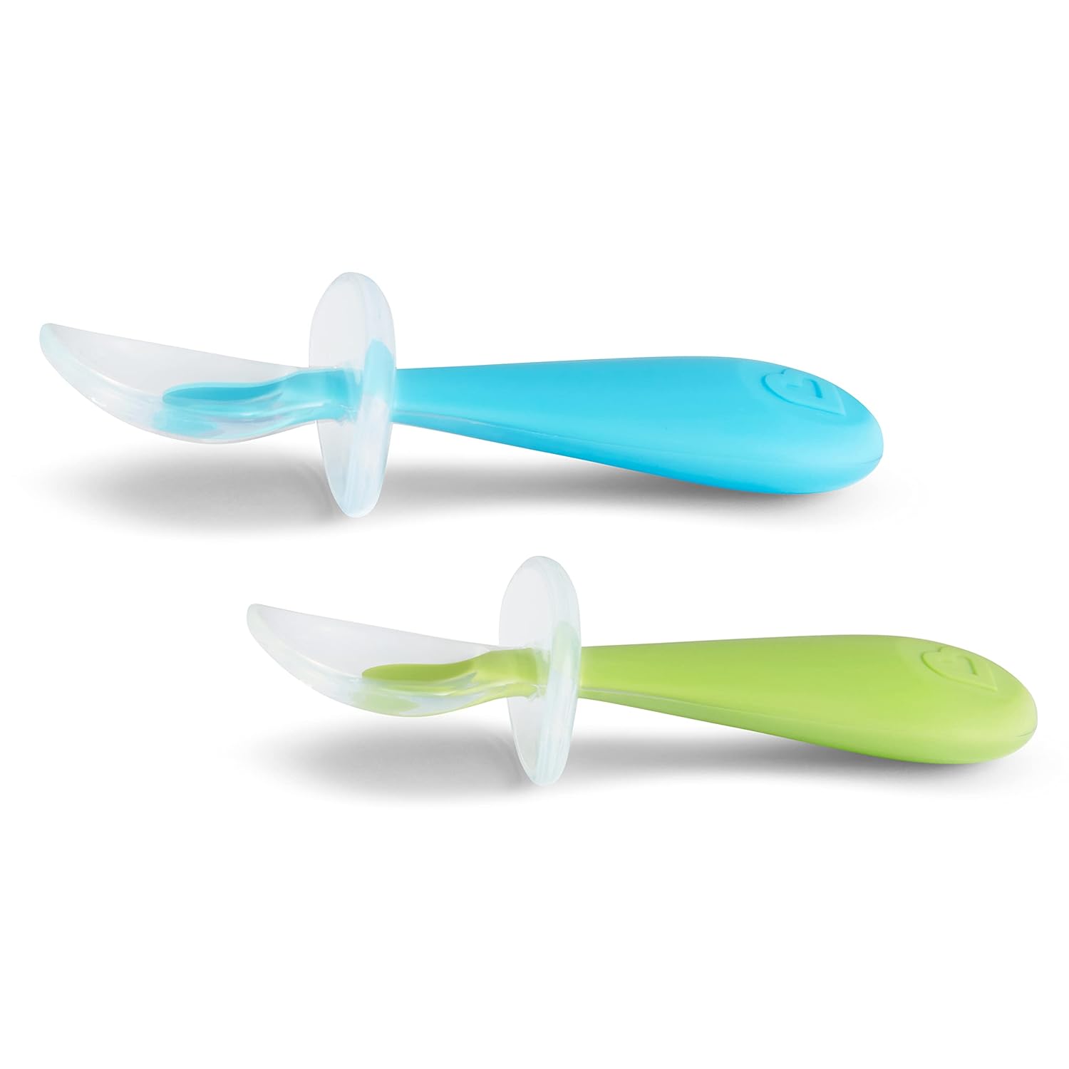 Munchkin Silicone Training Spoons with Choke Guard 4-Baby Set