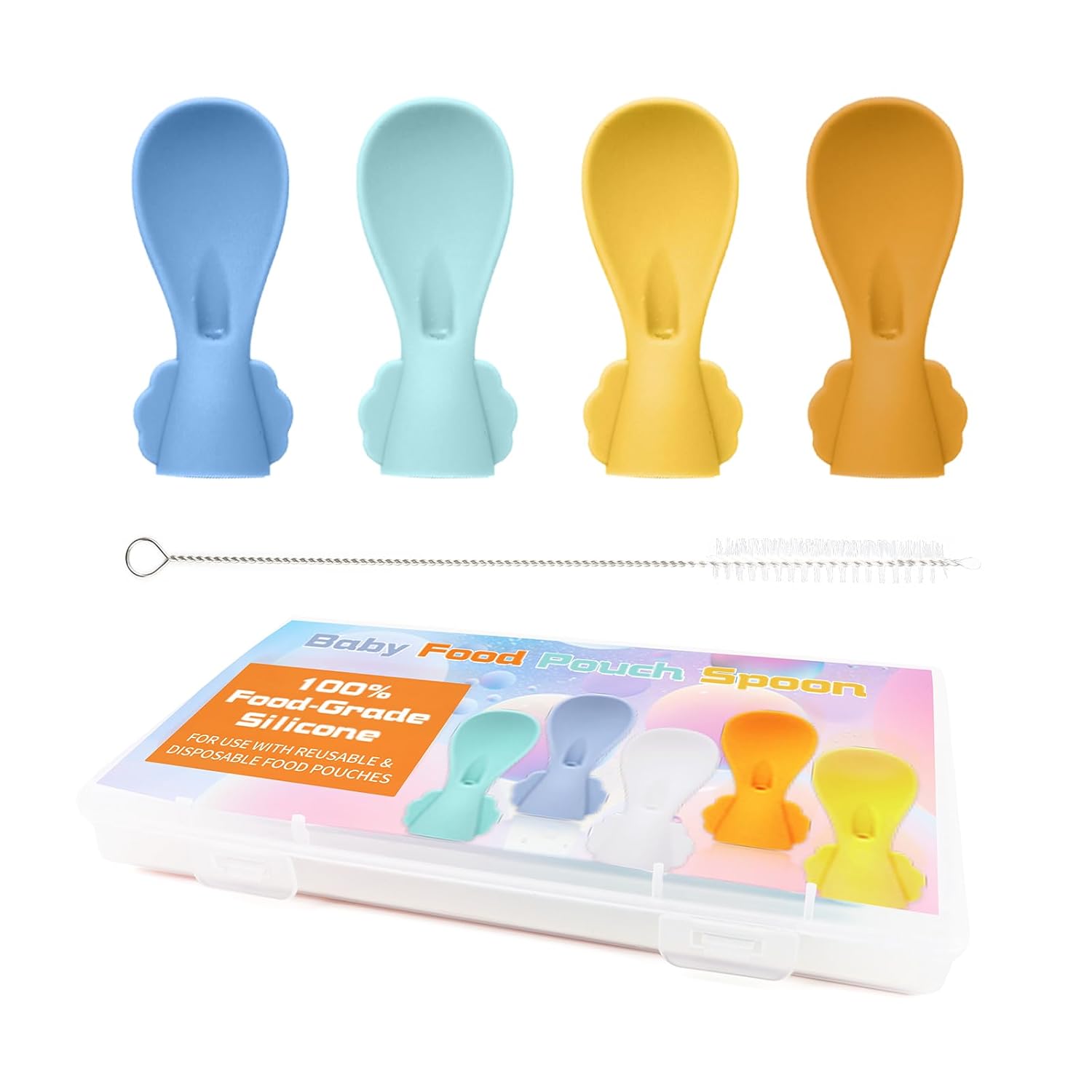 Mini Munch Silicone Spoon Set