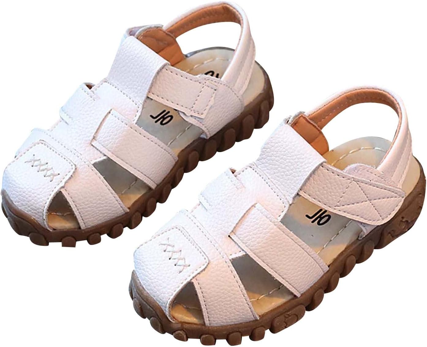 Baby Girls Boys Sandals Slip On Comfort Soft Sole Beach Flats