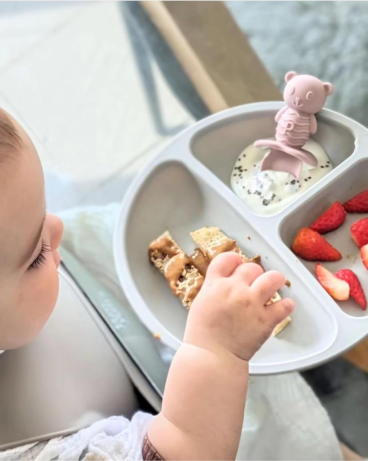 PandaEar 6-Piece Baby Spoons Forks