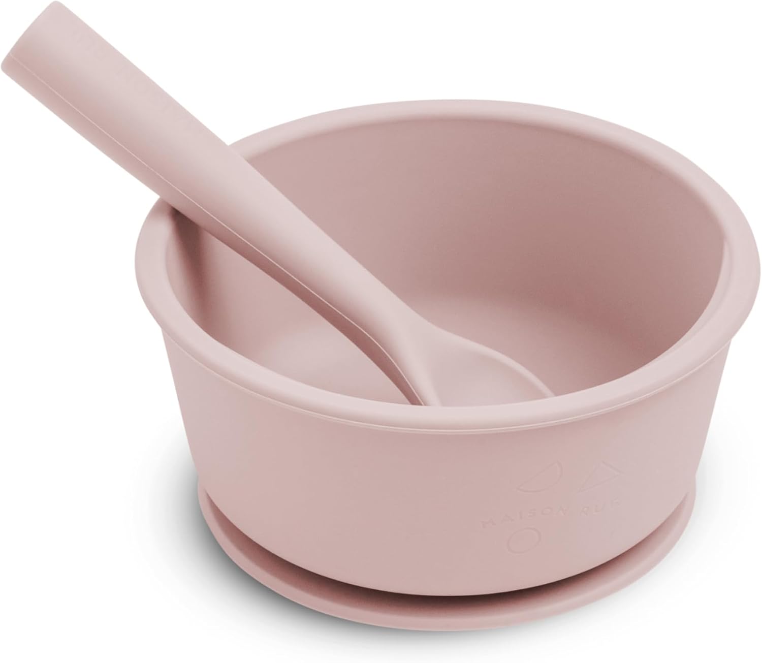 Maison Rue Modern Design For Families - Bobbi Silicone Baby Feeding Spoon Rose