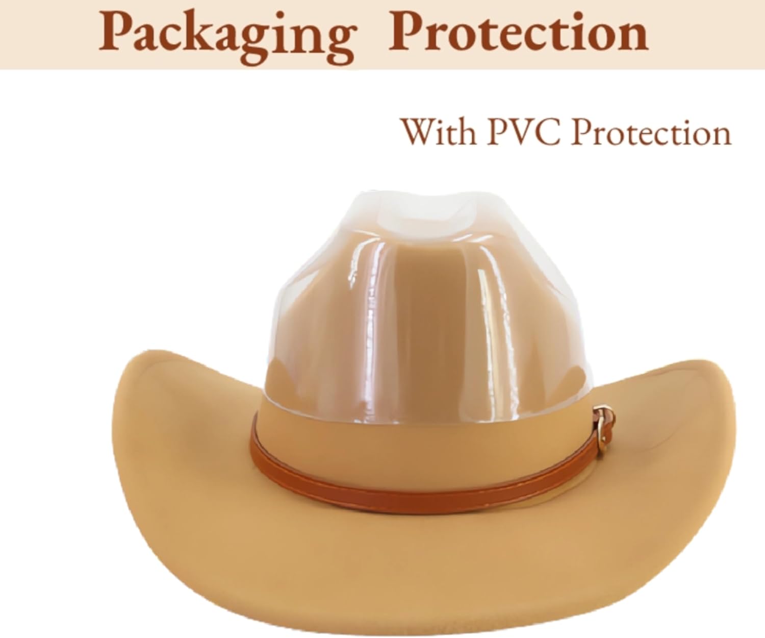 LIDHAY Cowboy Hat for Women and Men Felt Wide Brim