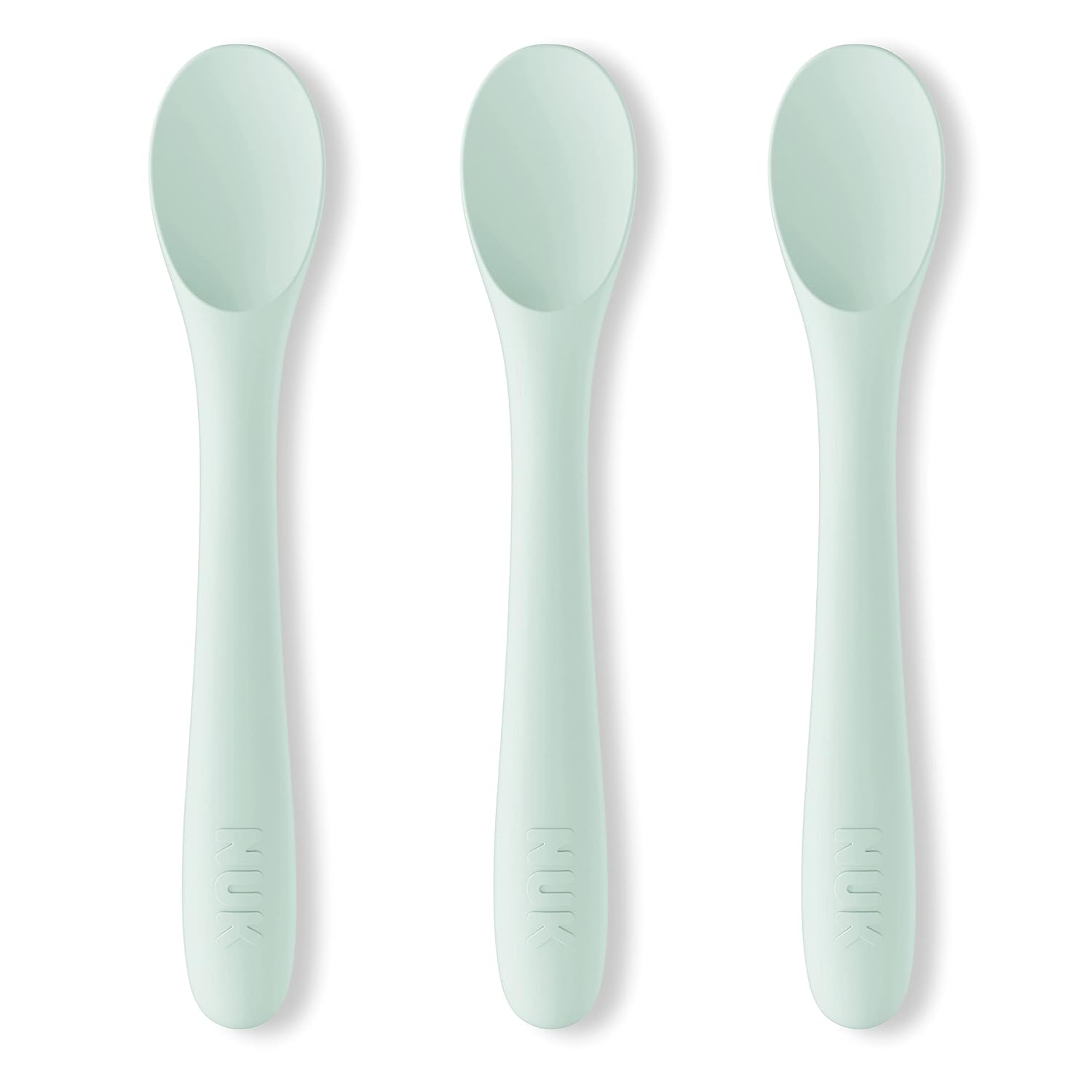 Adorable NUK Silicone Baby Spoons Perfect for Feeding