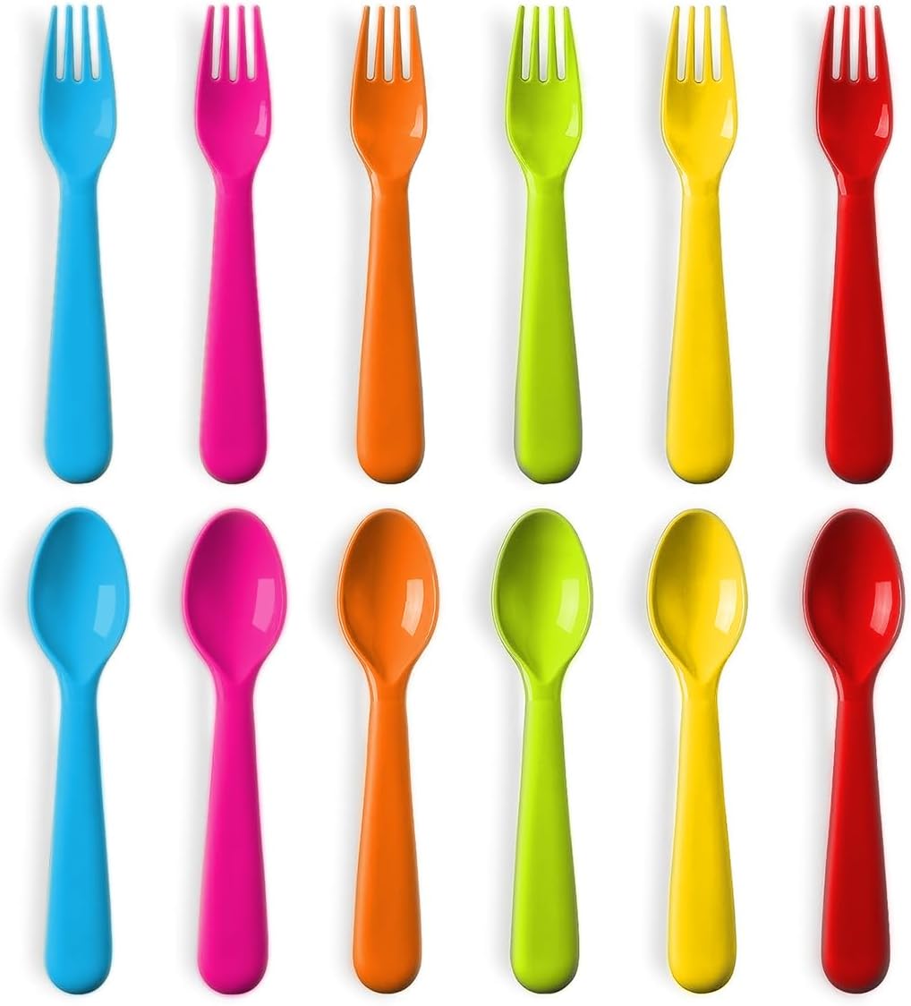 Fun Safe Toddler Utensils Set for Kids