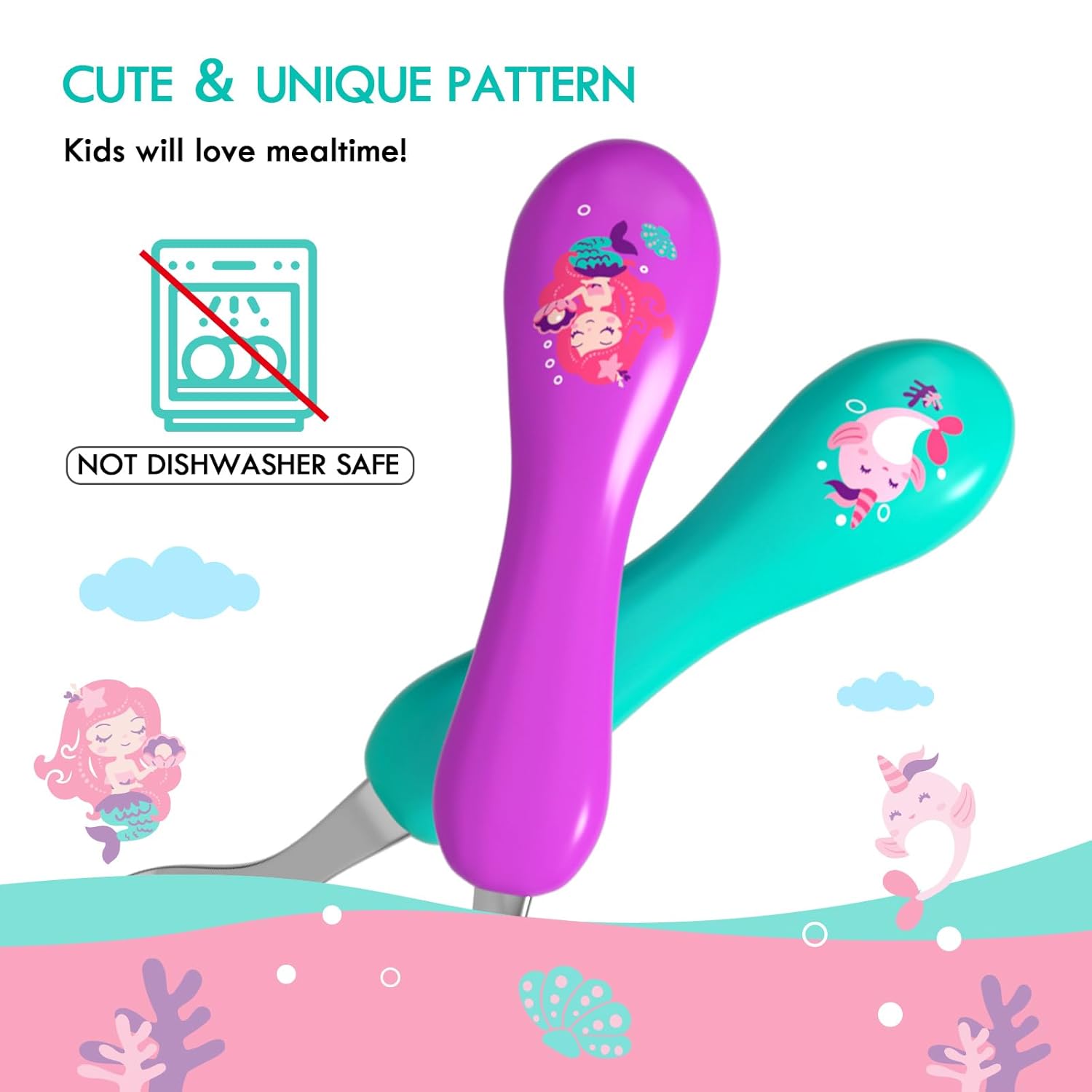 Lehoo Castle Toddler Fork Spoon Set