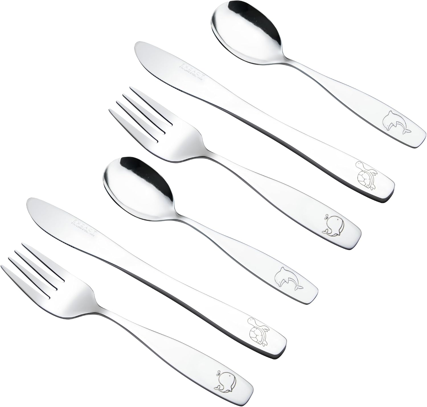 Exzact Flatware Set for Toddlers