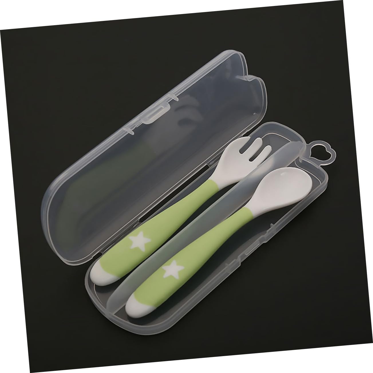 Ifundom Silicone Spoon Holder - Durable Baby Tool Storage Box