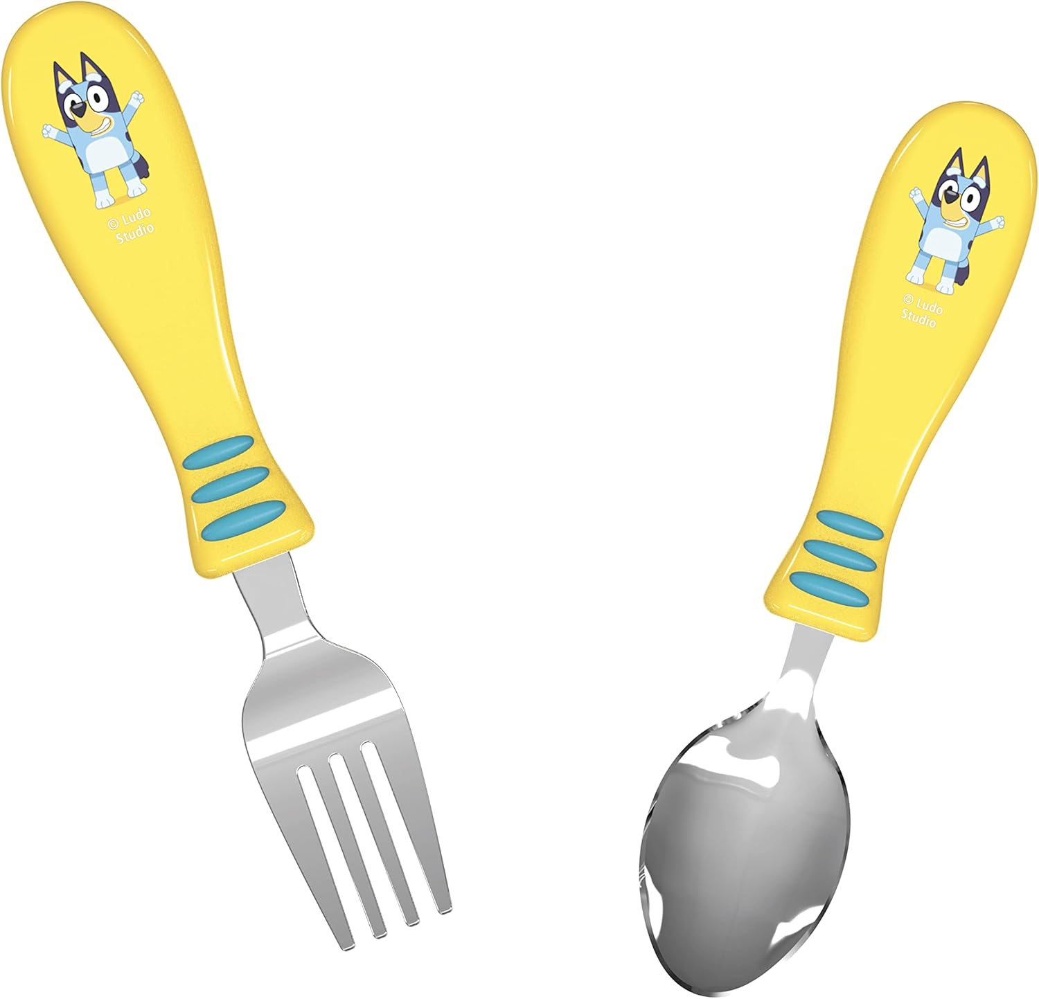 Zak Designs Bluey Kid Flatware Set - Fun for Picky Eaters