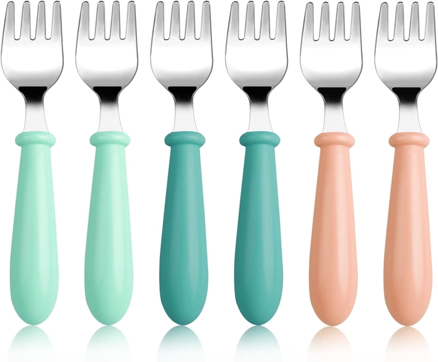 Pimoys Safe Toddler Forks for Babies
