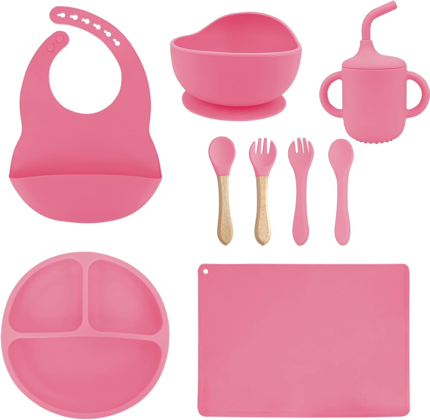 Arcasa Silicone Baby Feeding Set