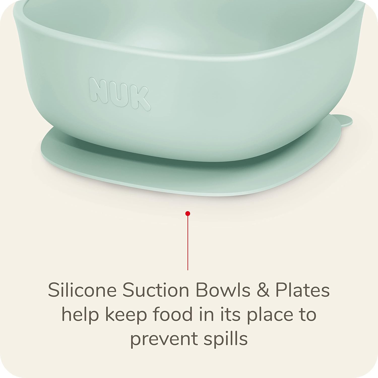 Adorable NUK Silicone Baby Spoons Perfect for Feeding