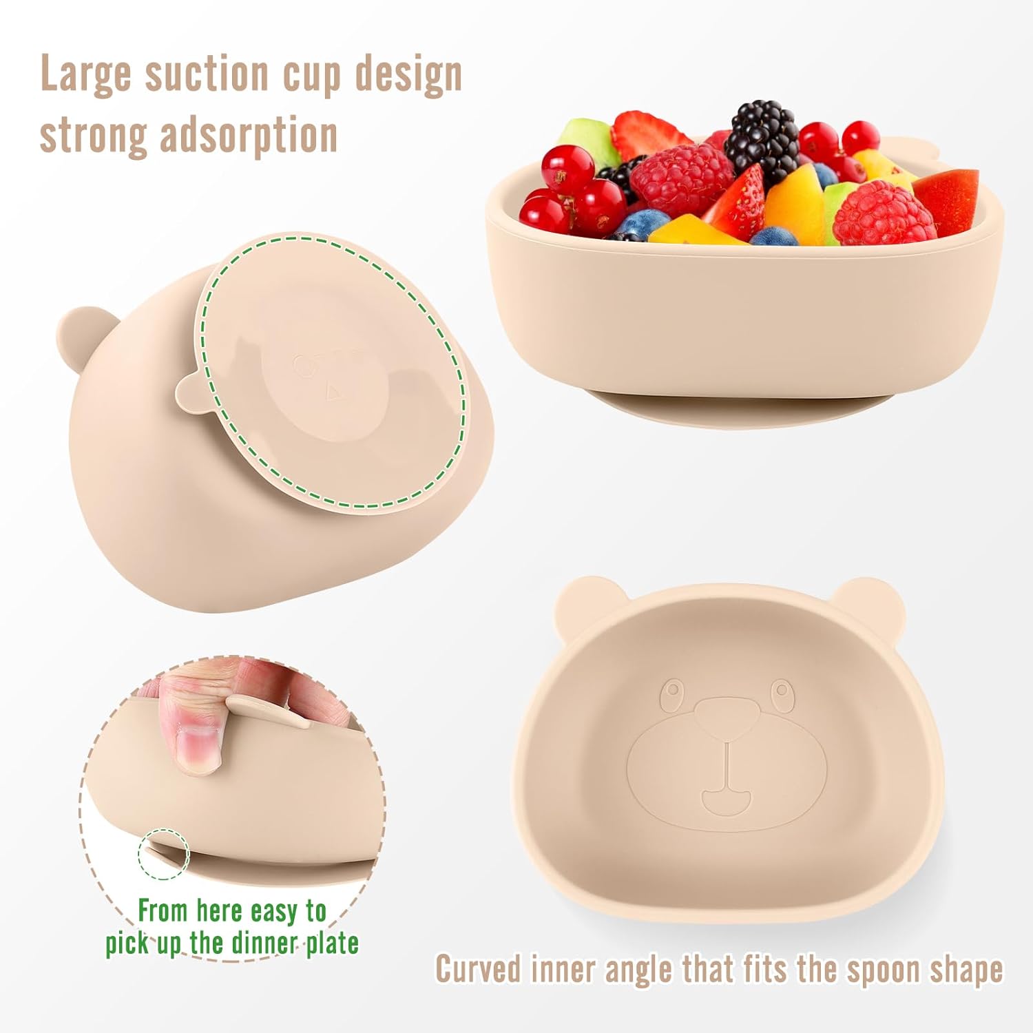 8-Piece Flatware Set for Baby Self-Feeding