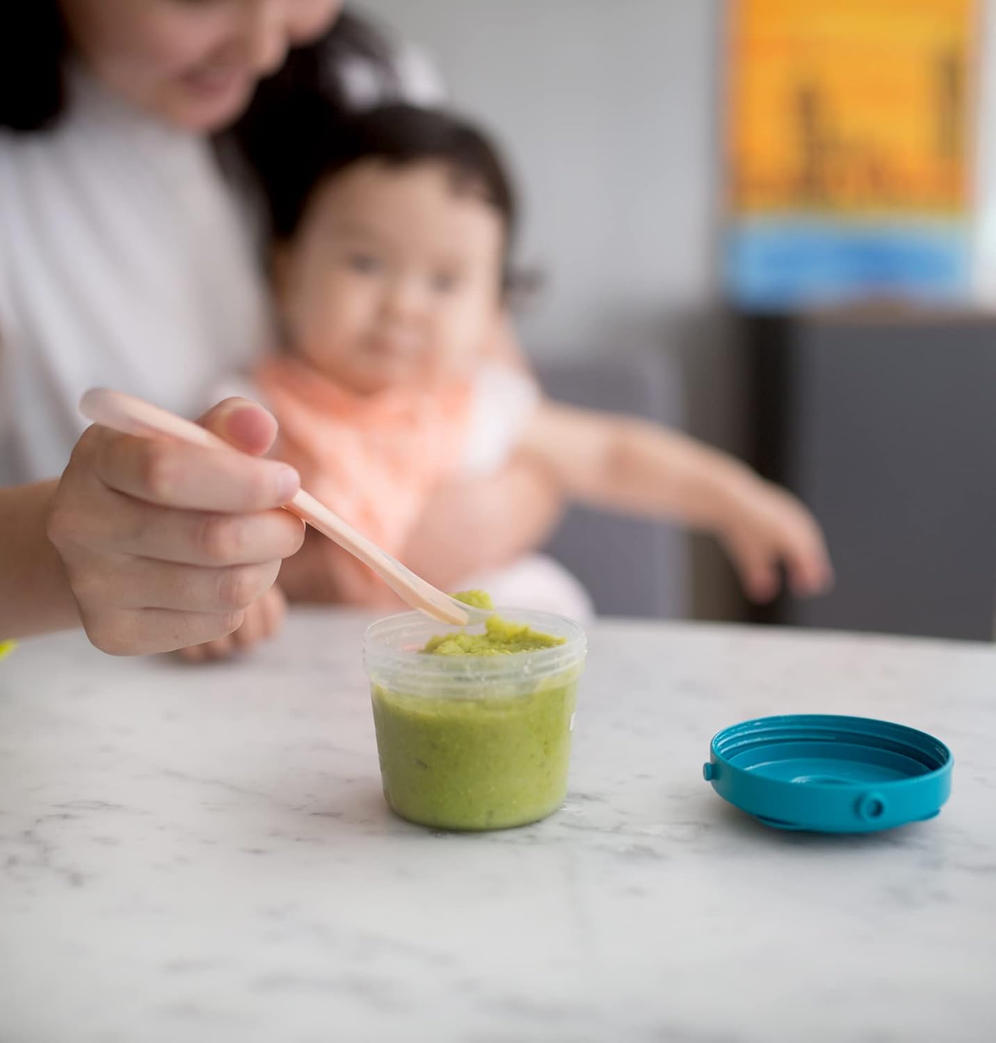 BEABA Baby Feeding Spoon Set Smooth Transition for Babies