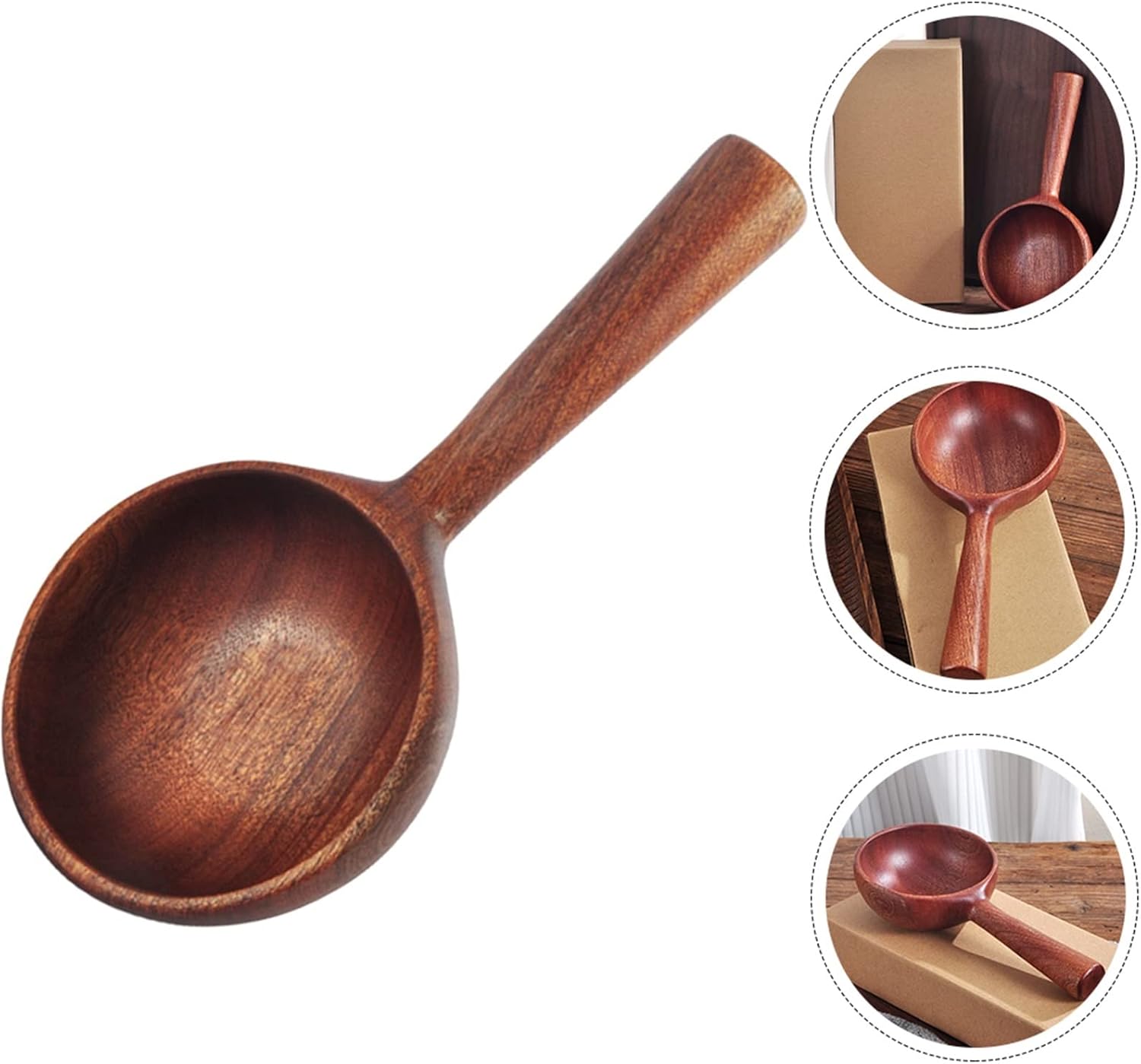 Wooden Large Water Scoop for Kitchen Bathing