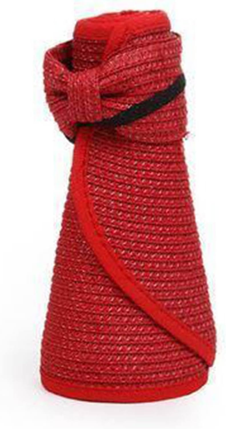 UANGKOU Foldable Sun Hat for Women Red