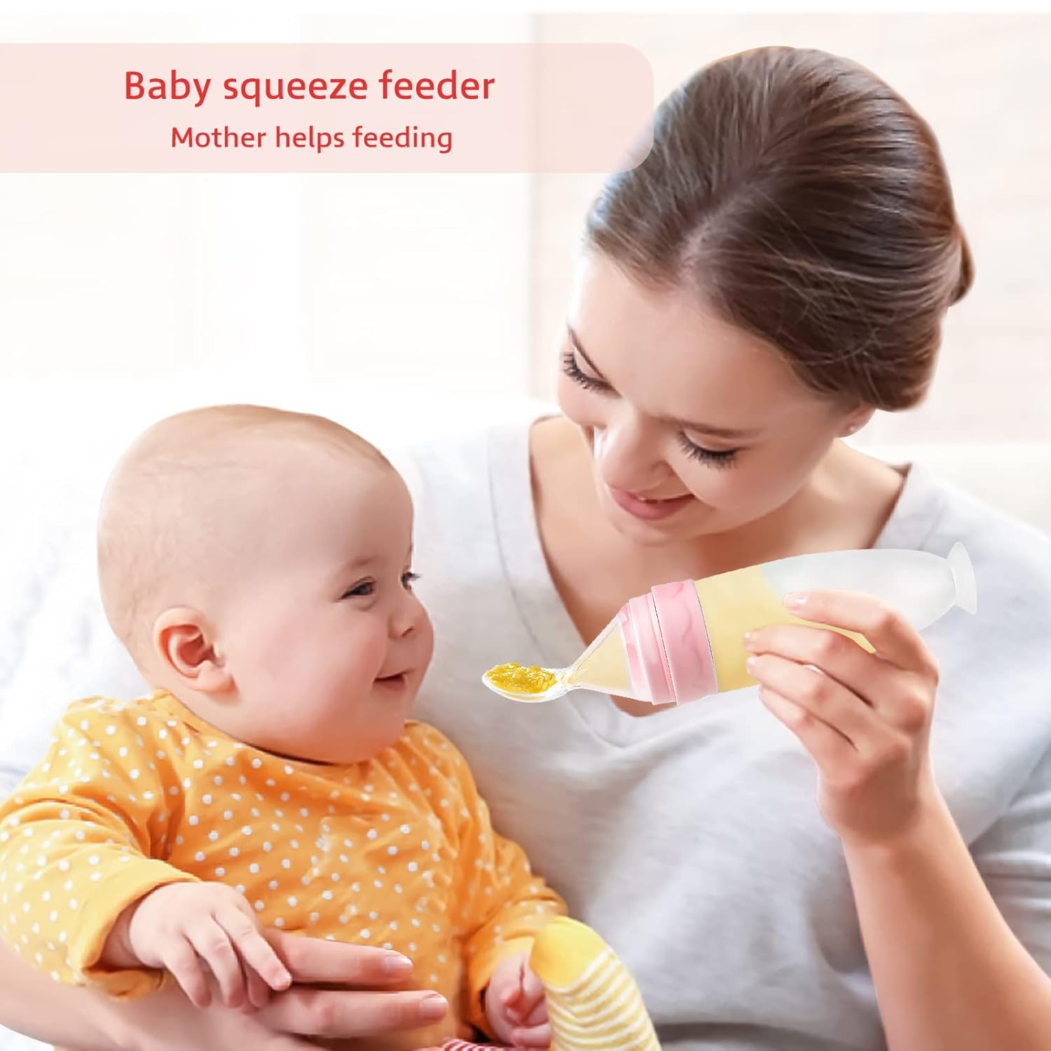 Termichy Baby Food Dispenser - Ergonomic Feeding Tool for Babies