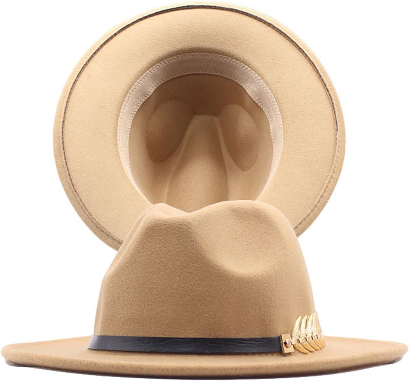 Classic Retro Felt Cowboy Cowgirl Hat for Adults