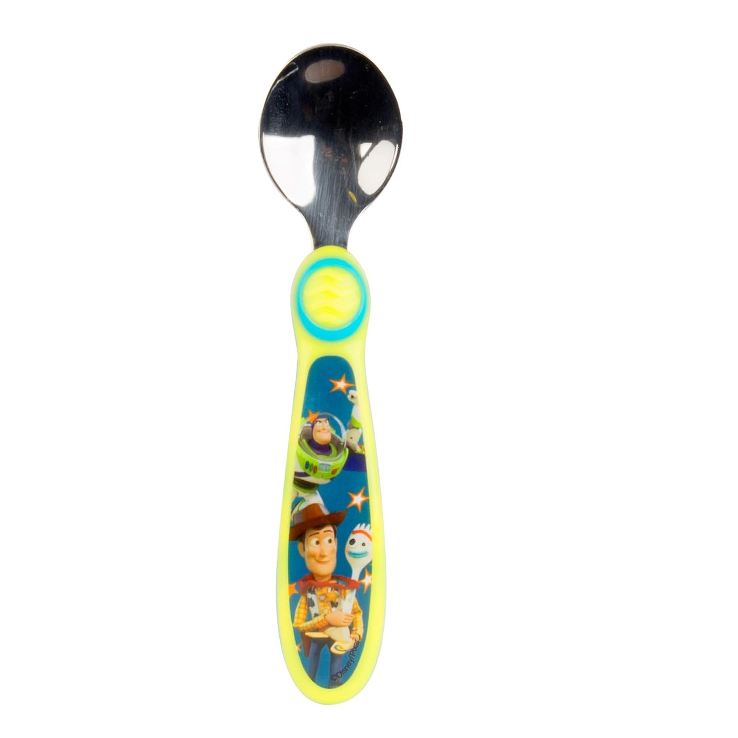 The First Years Disney Pixar Toy Story Fork Spoon Green