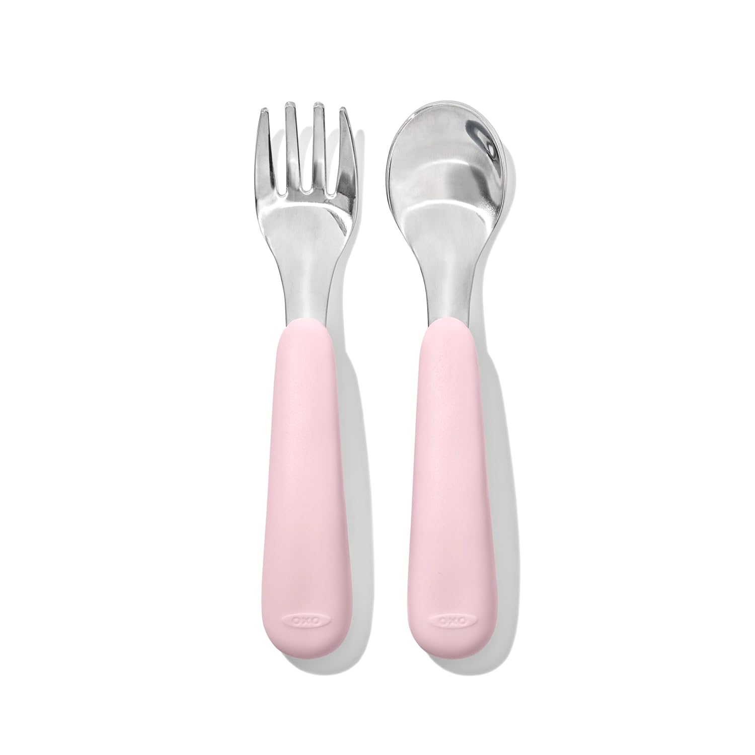 OXO Blossom Tot On-The-Go Fork Spoon Set