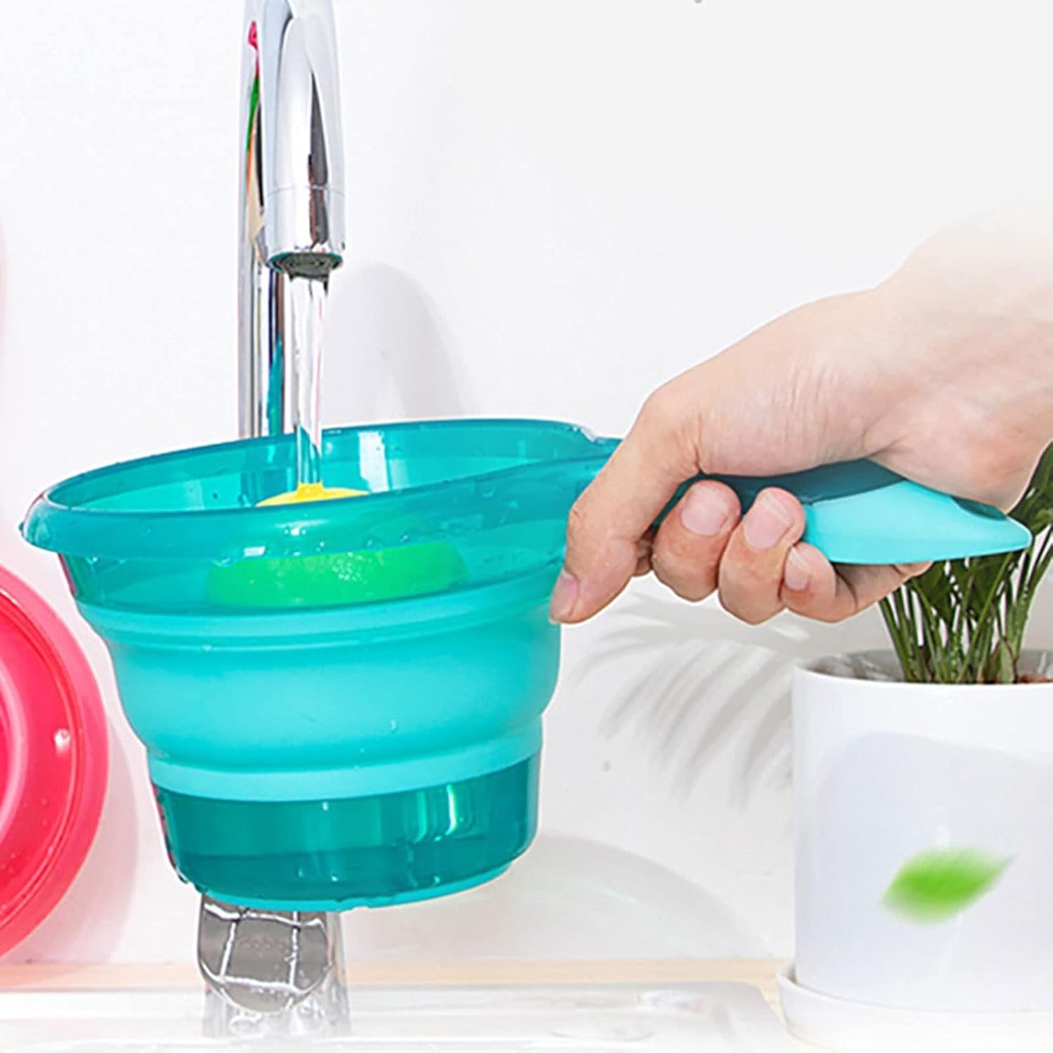 Eco-Friendly Collapsible Kitchen Spoon Perfect for Every Day or Travel