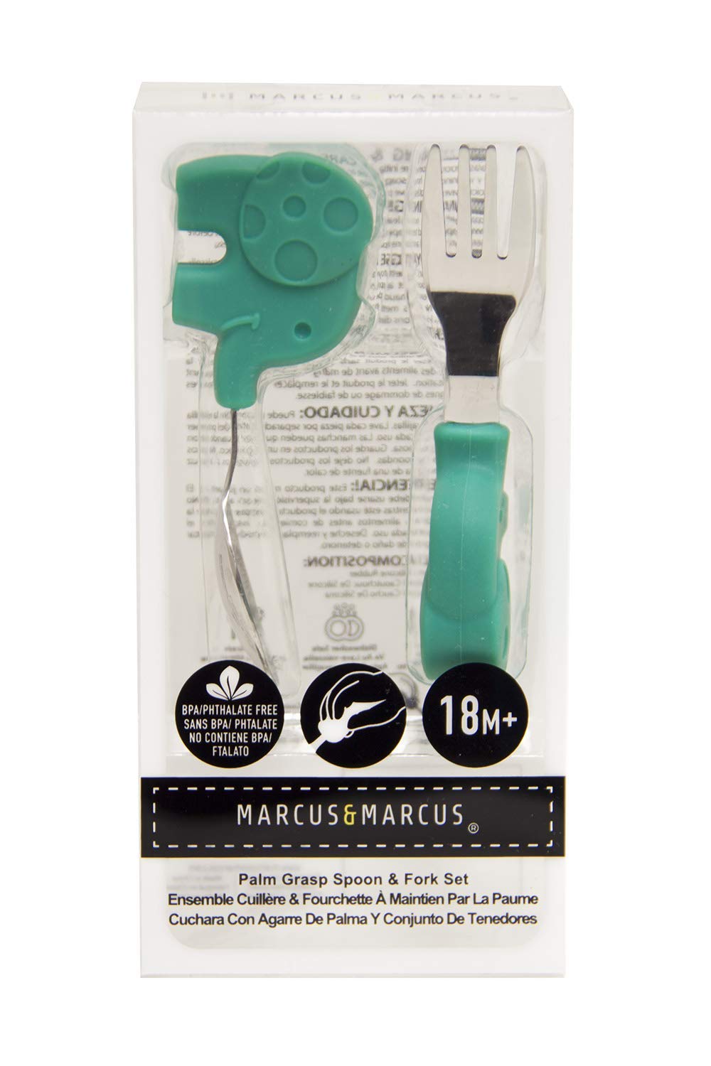 MarcusMarcus Toddler Utensils Set - Functional and Safe for 18 Month