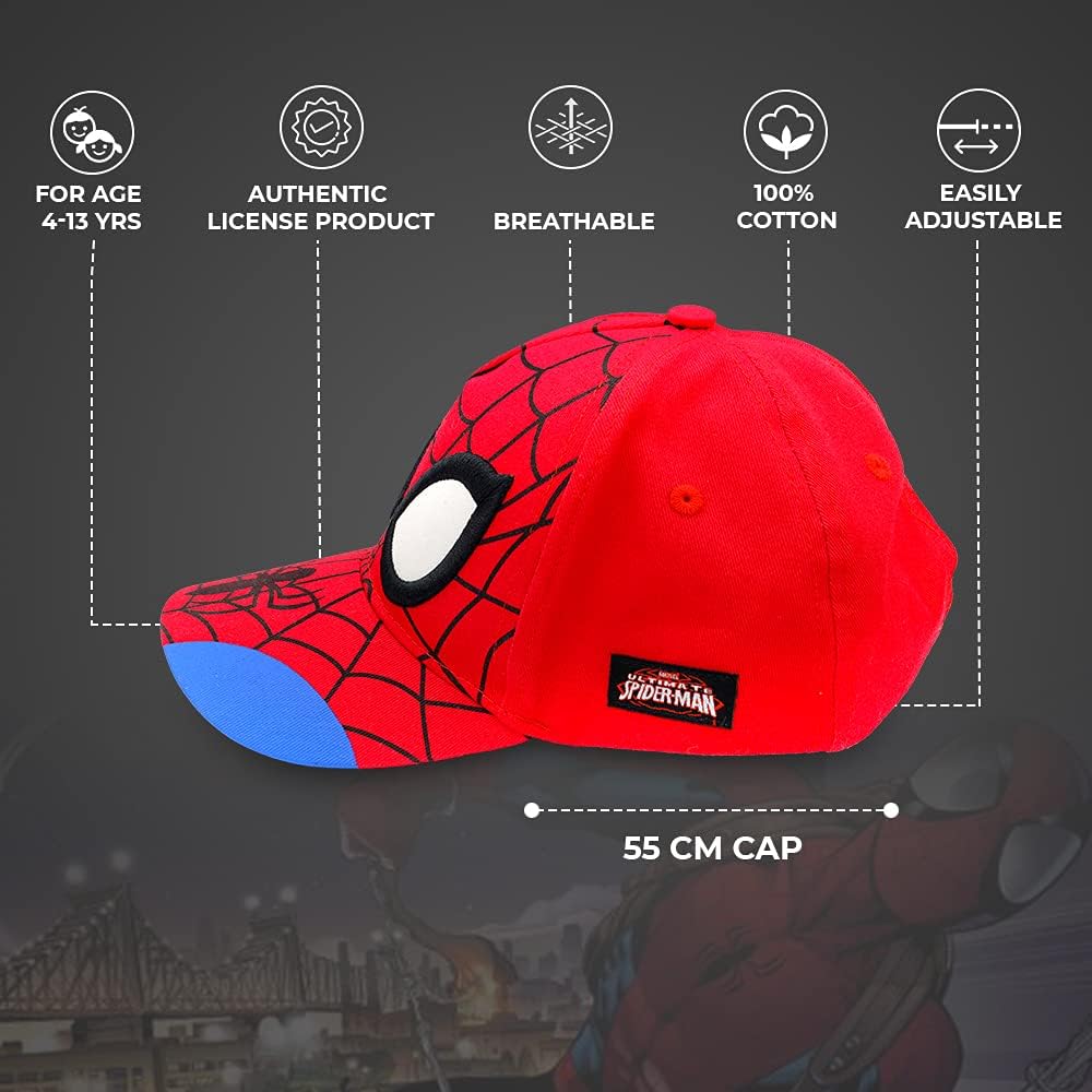 Marvels Spider-Man 3D Boy Hat