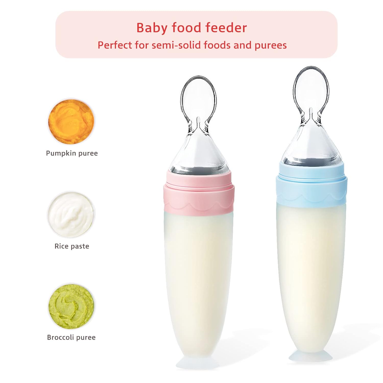 Termichy Baby Food Dispenser - Ergonomic Feeding Tool for Babies