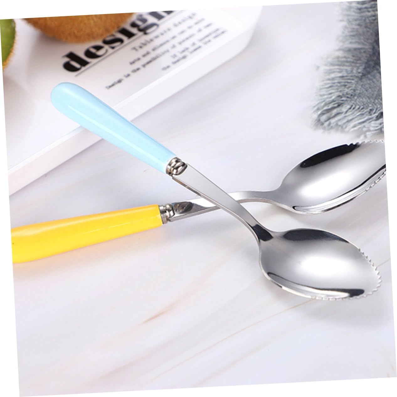 Sturdy Multi-Purpose Fruit Spoons Set