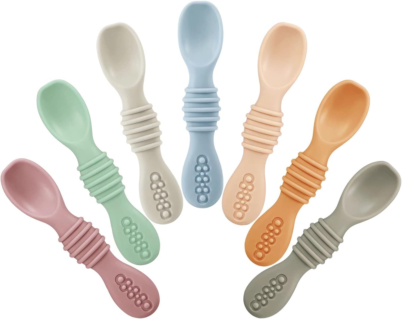 PandaEar 7-Piece Baby Led Spoons