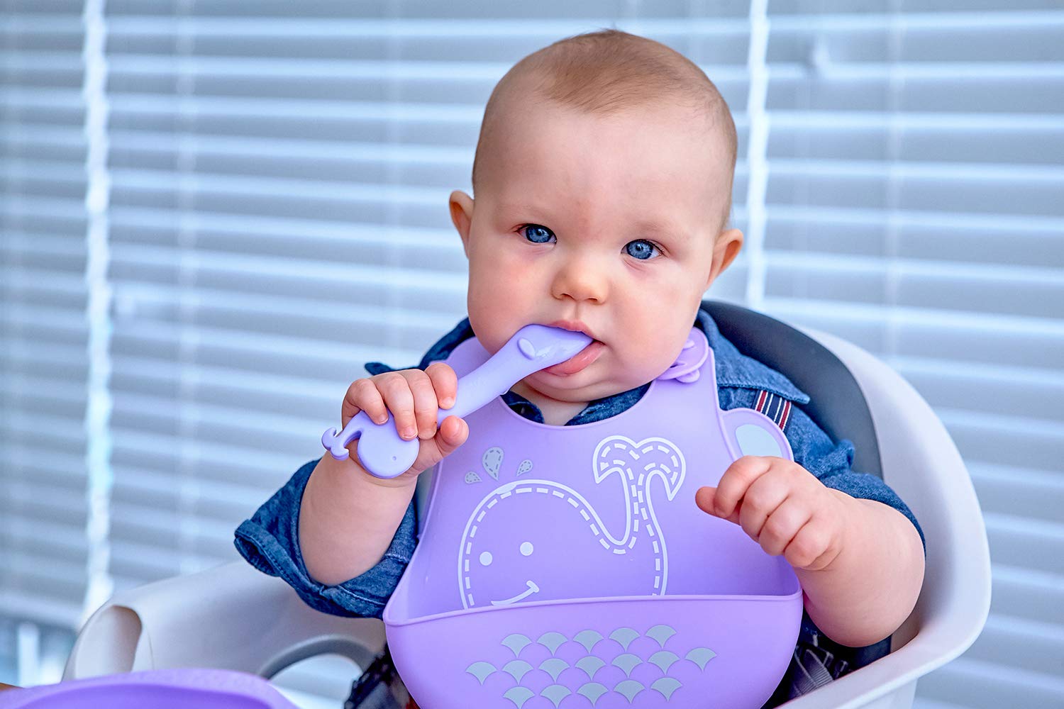 Adorable Silicone Feeding Spoon