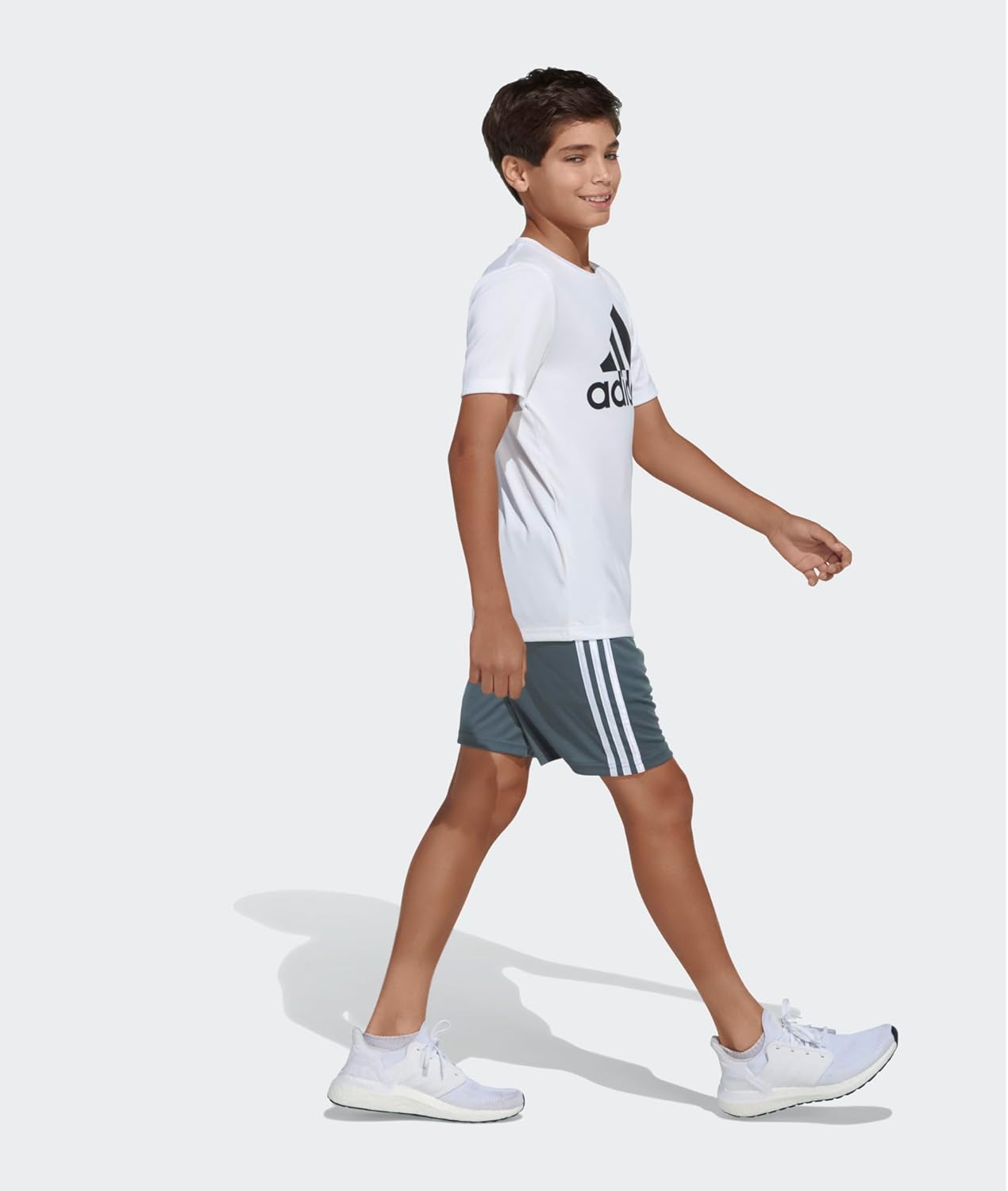 Adidas Boys Premium Comfort Classic 3-Stripes Shorts