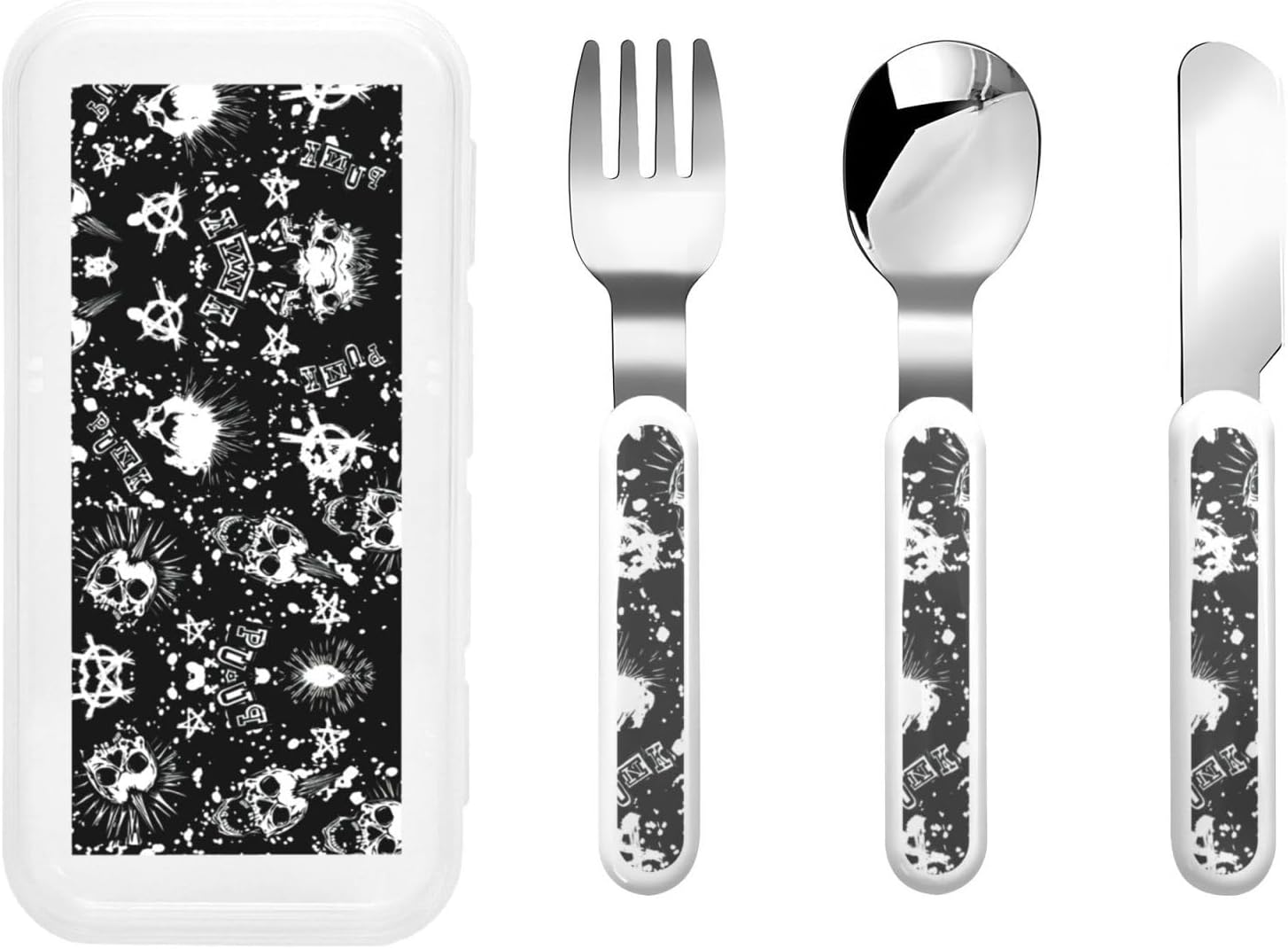 Stainless Steel Utensil Set with Case