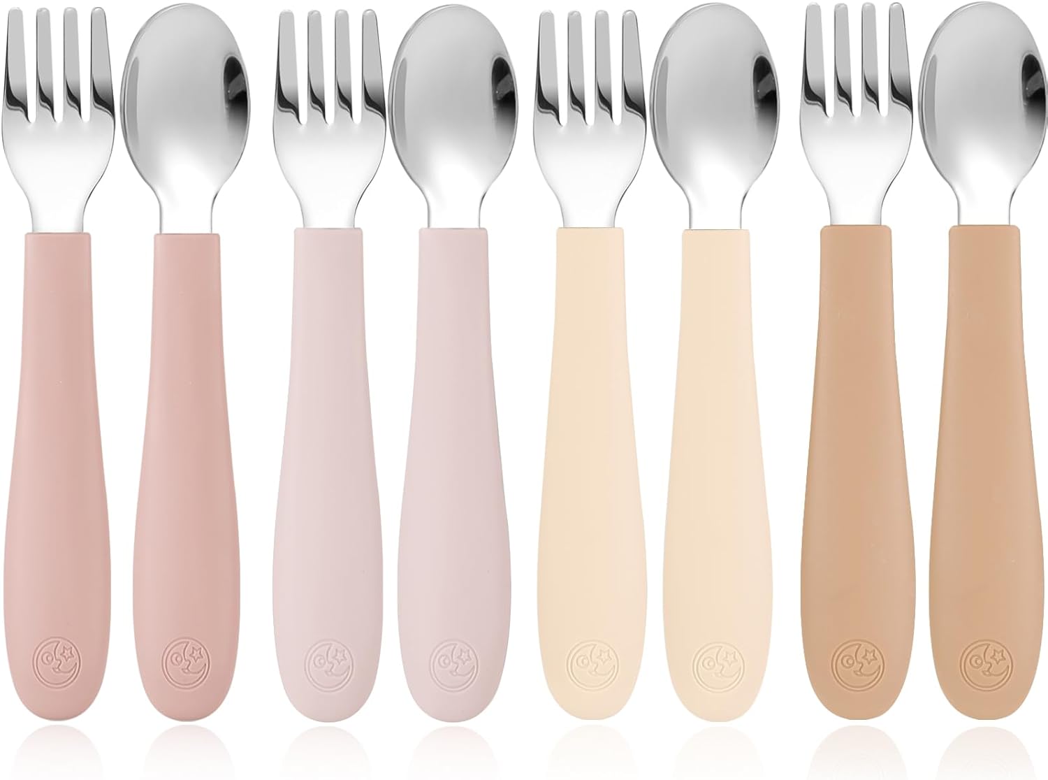 Coix Foam toddler utensils - Love Safe and Durable for Little Ones