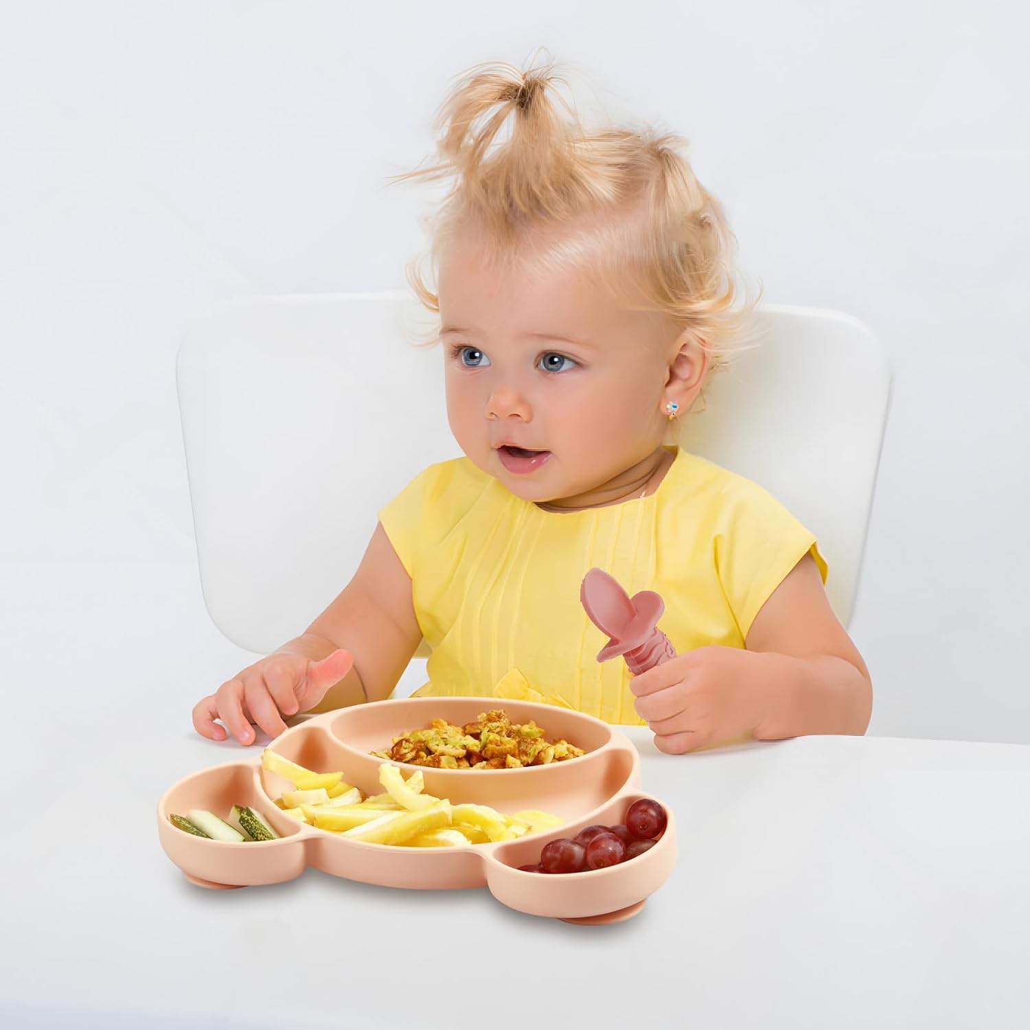 PandaEar 6-Piece Baby Spoons Forks