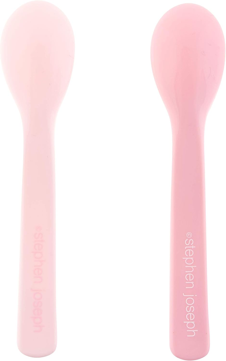 Stephen Joseph Silicone Baby Spoons Soft Ergonomic 1-3 Month