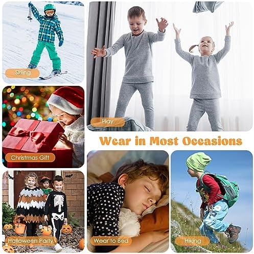 Big Long Toddler Thermal Underwear Set - Warm for Winter